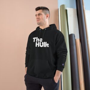 Hulk Face Hoodie — Glowing Rage Graphic Pullover
