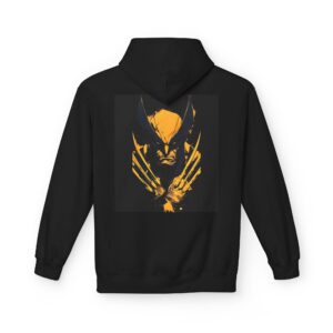 Wolverine Graphic Hoodie — Yellow Claw Hero Back Print