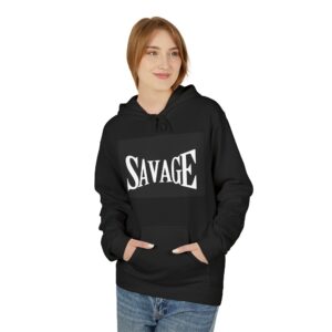 Savage Logo Hoodie — Bold Streetwear Pullover